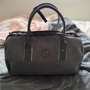 lululemon athletica Charcoal Gray Duffel Bag